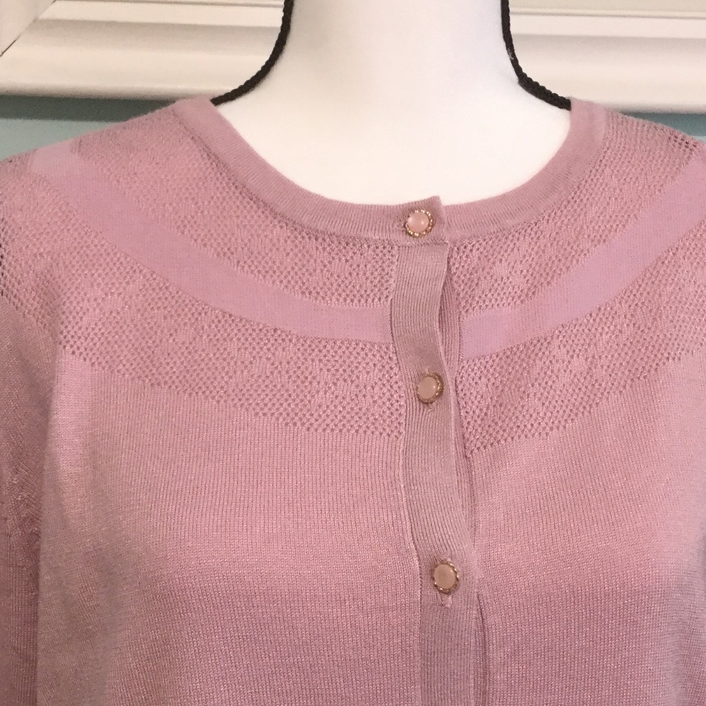 Melrose Chic - open front cardigan. - Picture 2 of 6